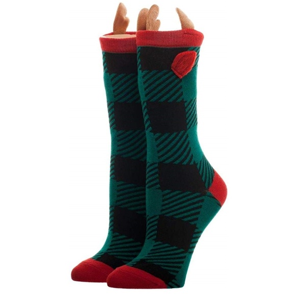 Officially Licensed Marvel Captain America Christmas Holiday Knee High Socks NEW